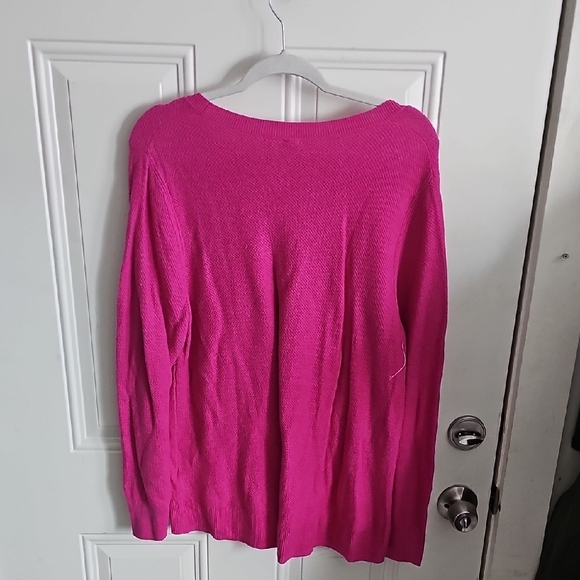 Women's Pink Sweater - Picture 3 of 4